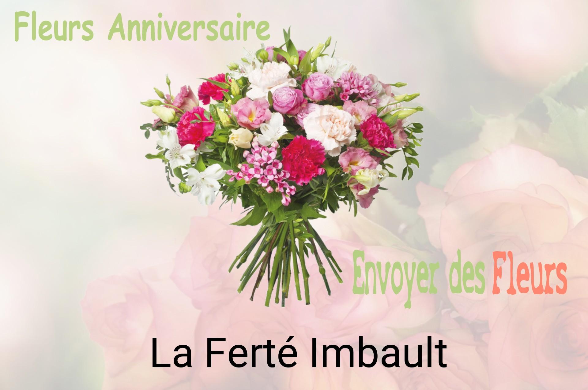 Bouquet de fleurs d’anniversaire livré à La Ferté-Imbault