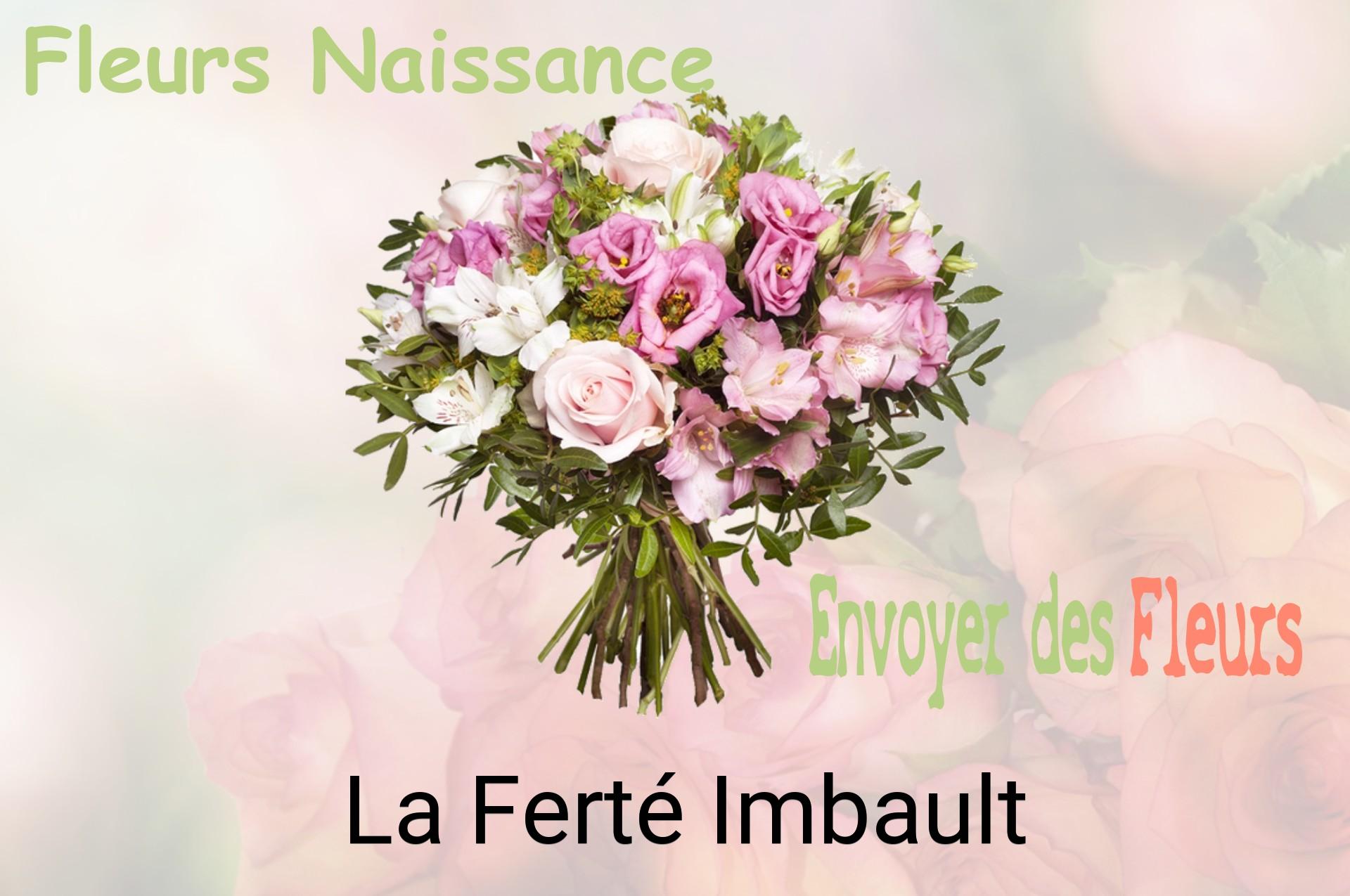 Bouquet de fleurs de naissance livré à La Ferté-Imbault